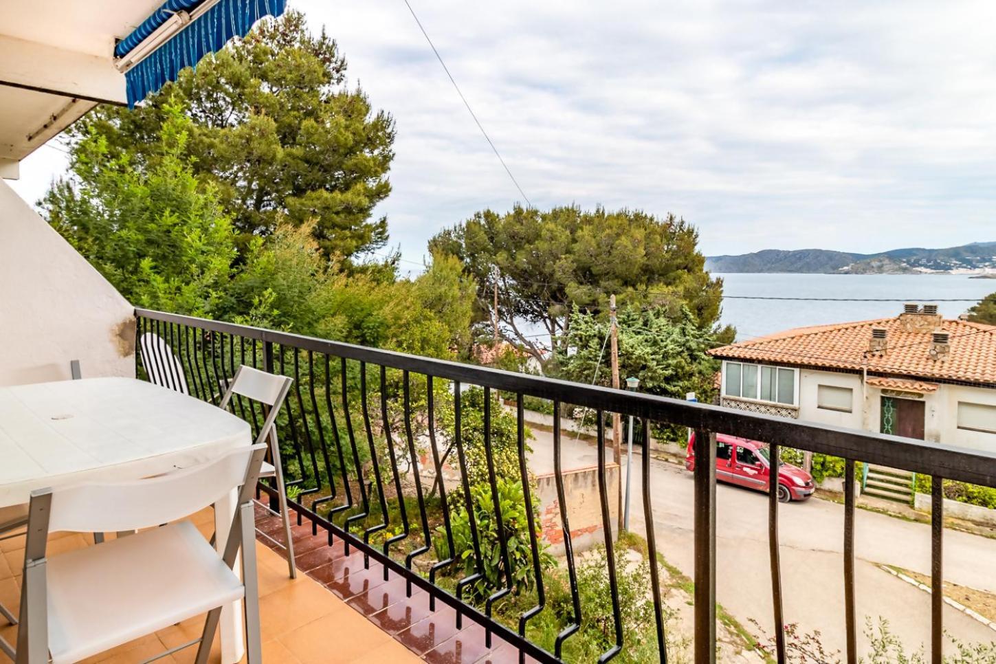 Carboneras 45 Apartamento Con Terraza Girona Exteriör bild