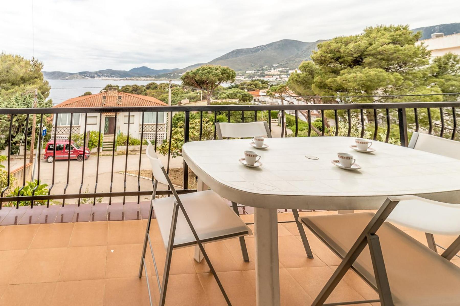 Carboneras 45 Apartamento Con Terraza Girona Exteriör bild